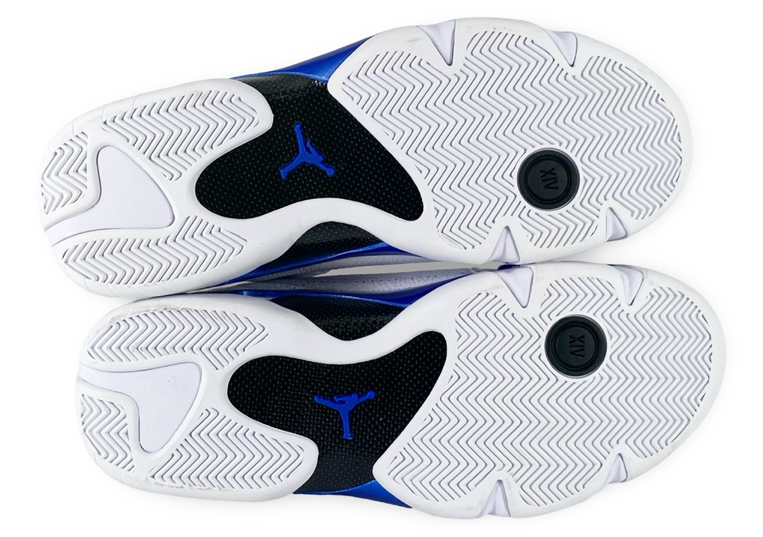 Jordan 14 Retro White Hyper Royal