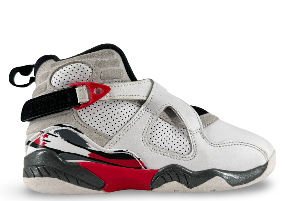 Jordan 8 Retro White True Red (2025) (PS)