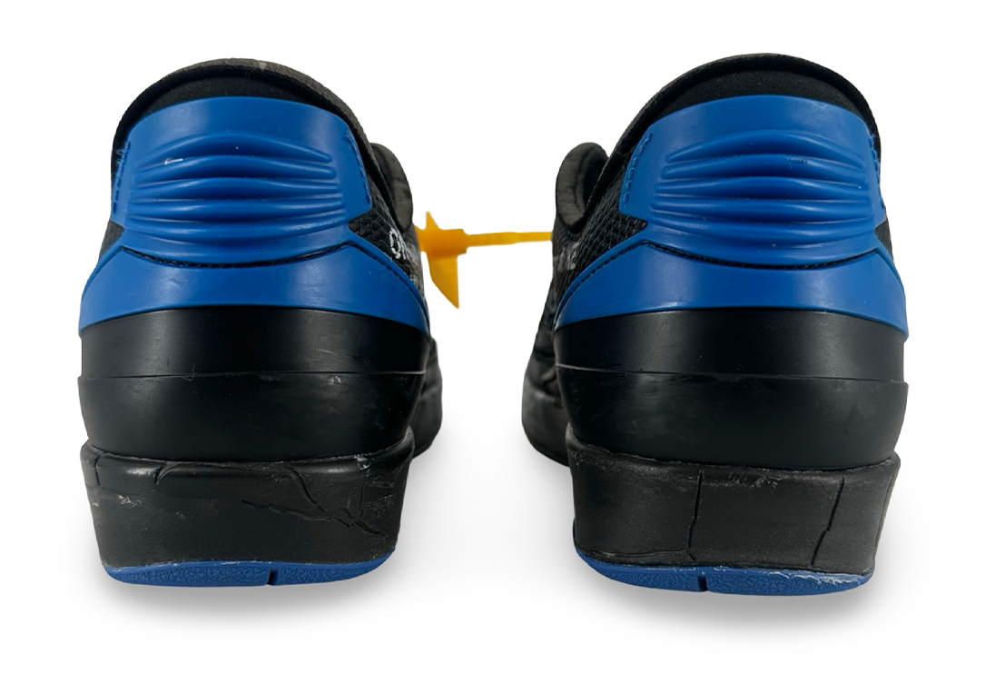 Jordan 2 Retro Low SP Off-White Black Blue