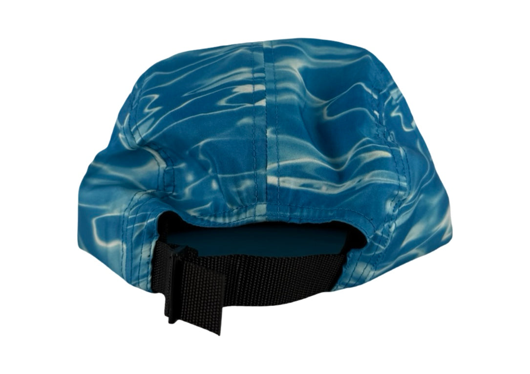 Supreme Ripple Camp Cap Blue