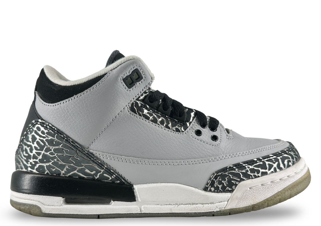 Jordan 3 Retro Wolf Grey (GS) (2014)