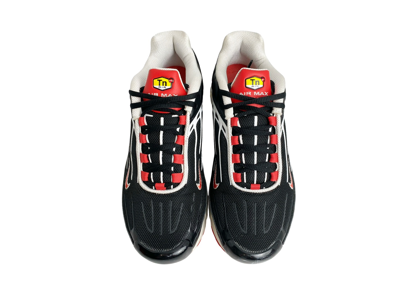 Nike Air Max Plus 3 Black White Track Red