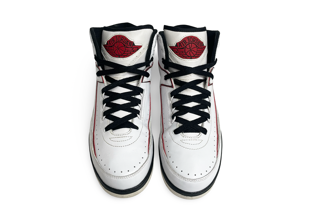 Jordan 2 Retro QF White Varsity Red (2010)