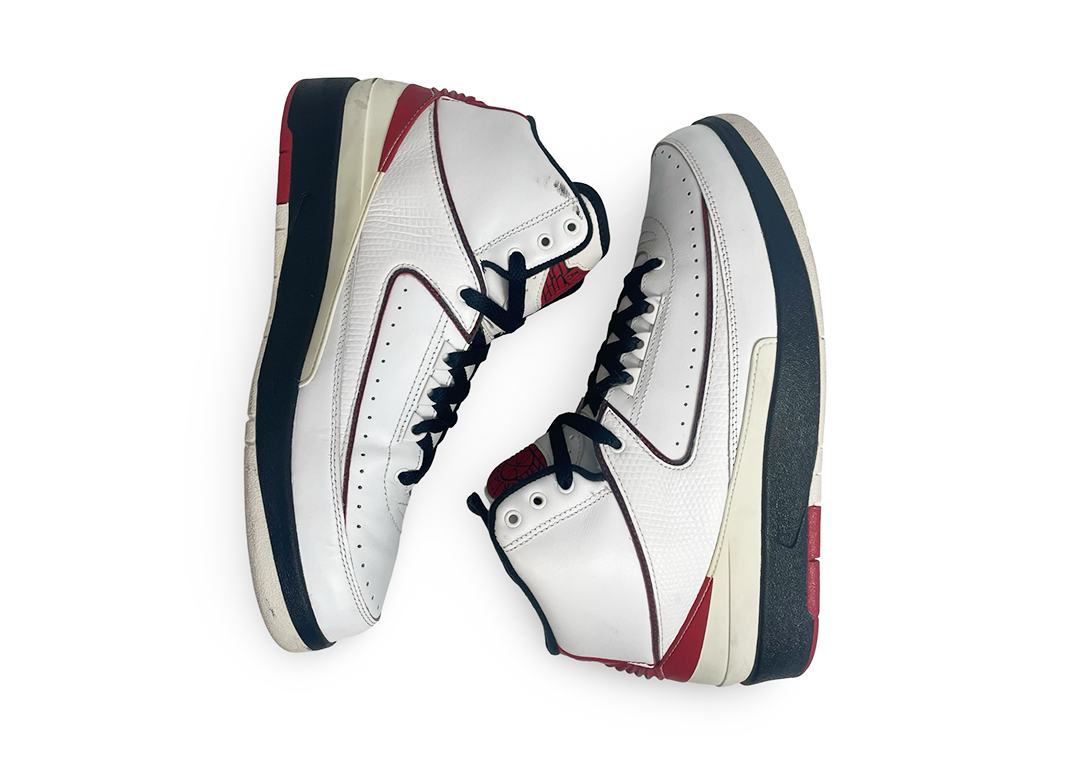 Jordan 2 Retro QF White Varsity Red (2010)