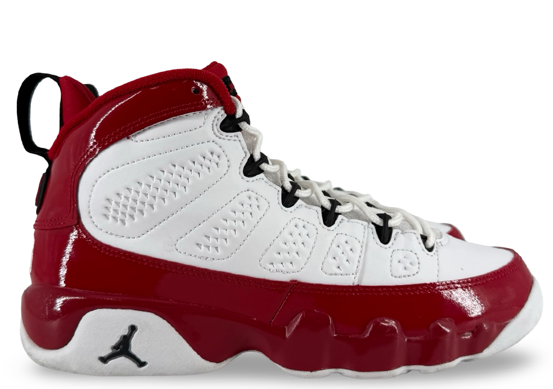 Jordan 9 Retro White Gym Red (GS)