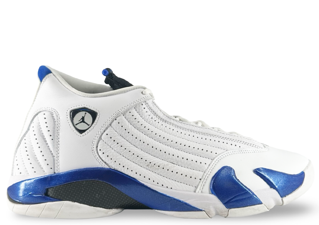 Jordan 14 Retro White Hyper Royal
