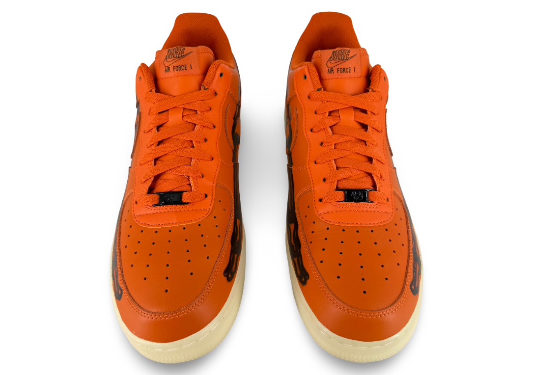 Nike Air Force 1 Low Orange Skeleton Halloween (2020)