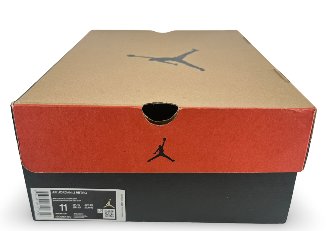 Jordan 12 Retro White Dark Grey