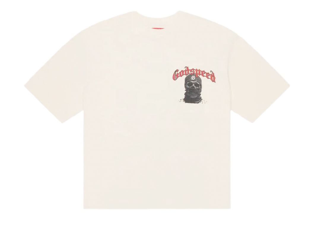 Godspeed Balaclava Tee Cream