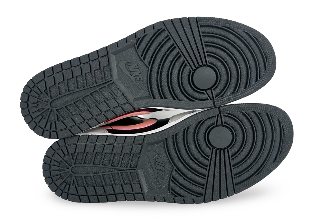 Jordan 1 Low Black Grey Pink