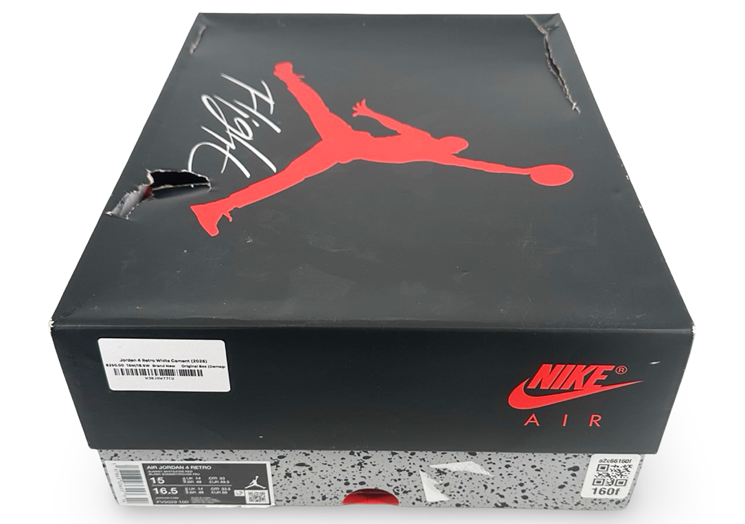Jordan 4 Retro White Cement (2025)
