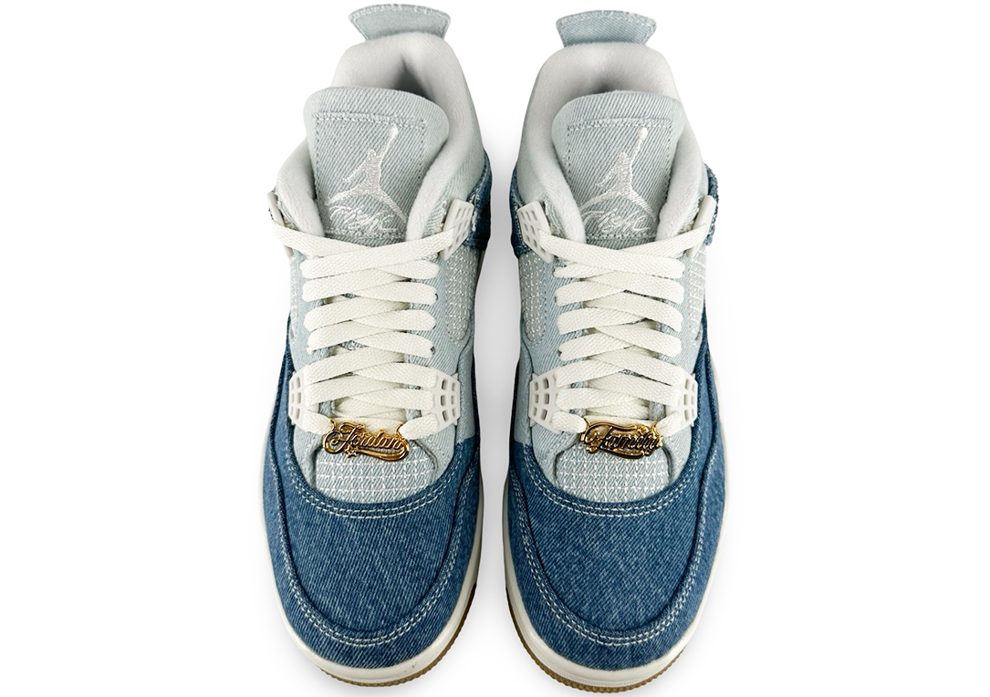 Jordan 4 Retro TEX Denim Worn Blue (Women's)