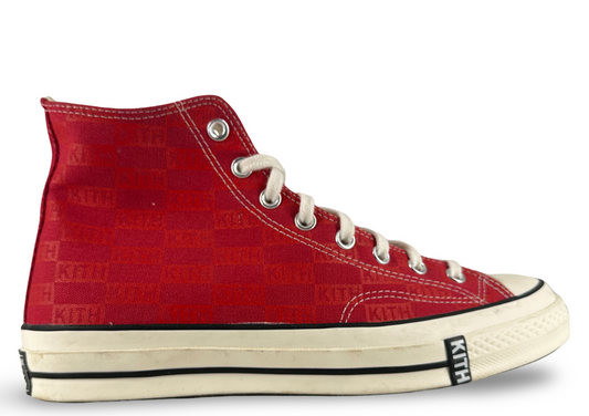 Converse Chuck Taylor All Star 70 Hi Kith Classics Red Egret