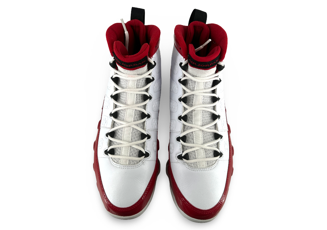 Jordan 9 Retro White Gym Red