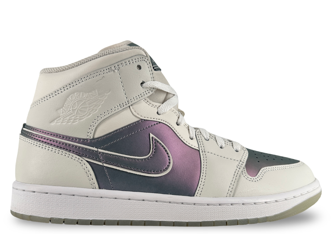 Jordan 1 Mid SE Phantom Iridescent