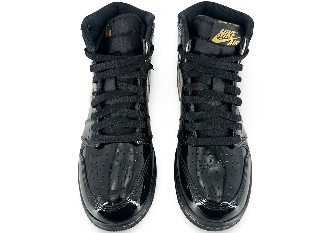 Jordan 1 Retro High Black Metallic Gold (2020) (GS)