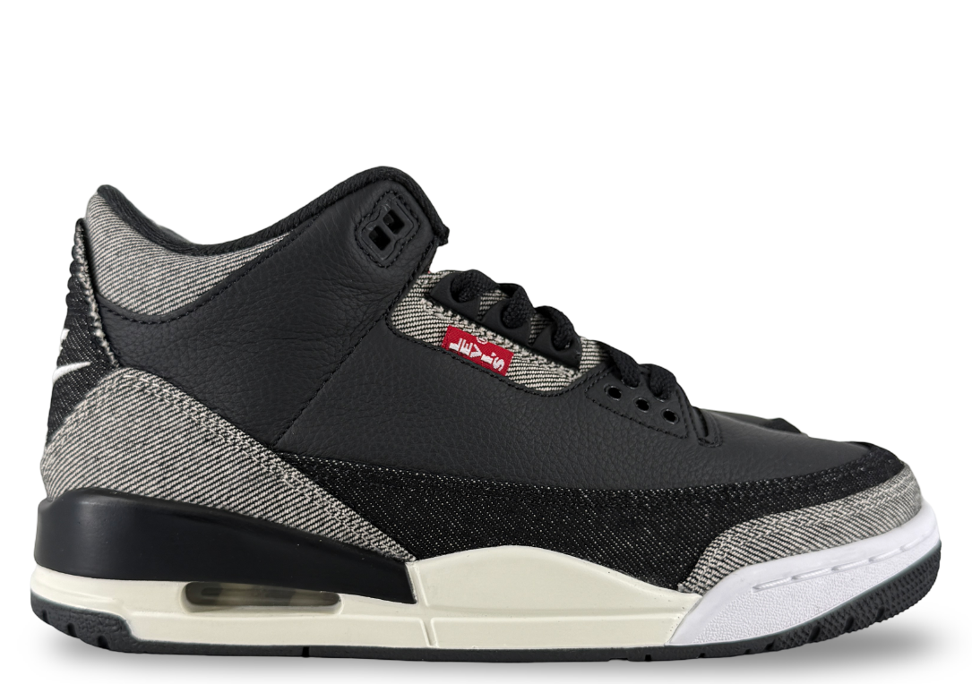 Jordan 3 Retro Levis Black