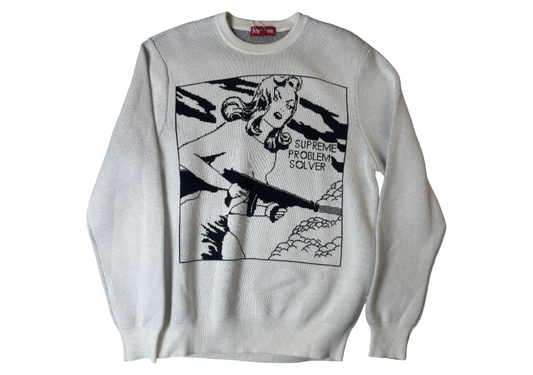 Supreme Niagara Sweater White