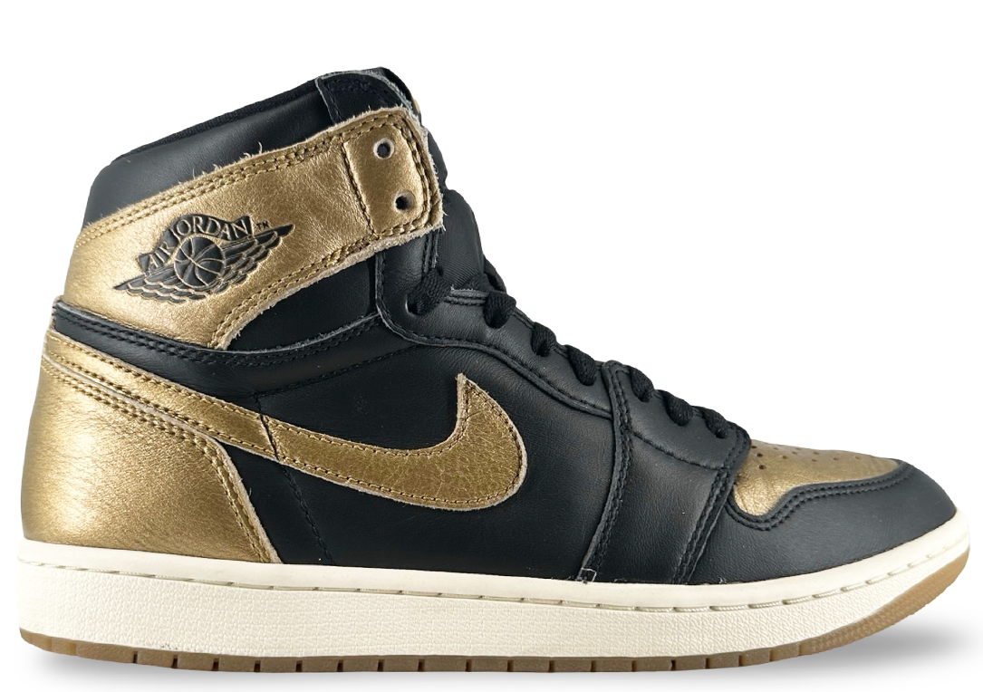 Jordan 1 Retro High OG Black Metallic Gold