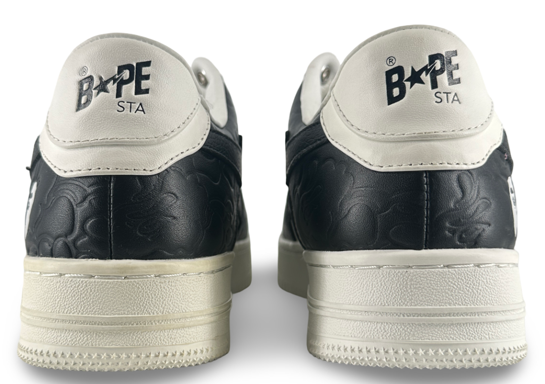 A Bathing Ape Bape Sta #4 Line Camo White Black