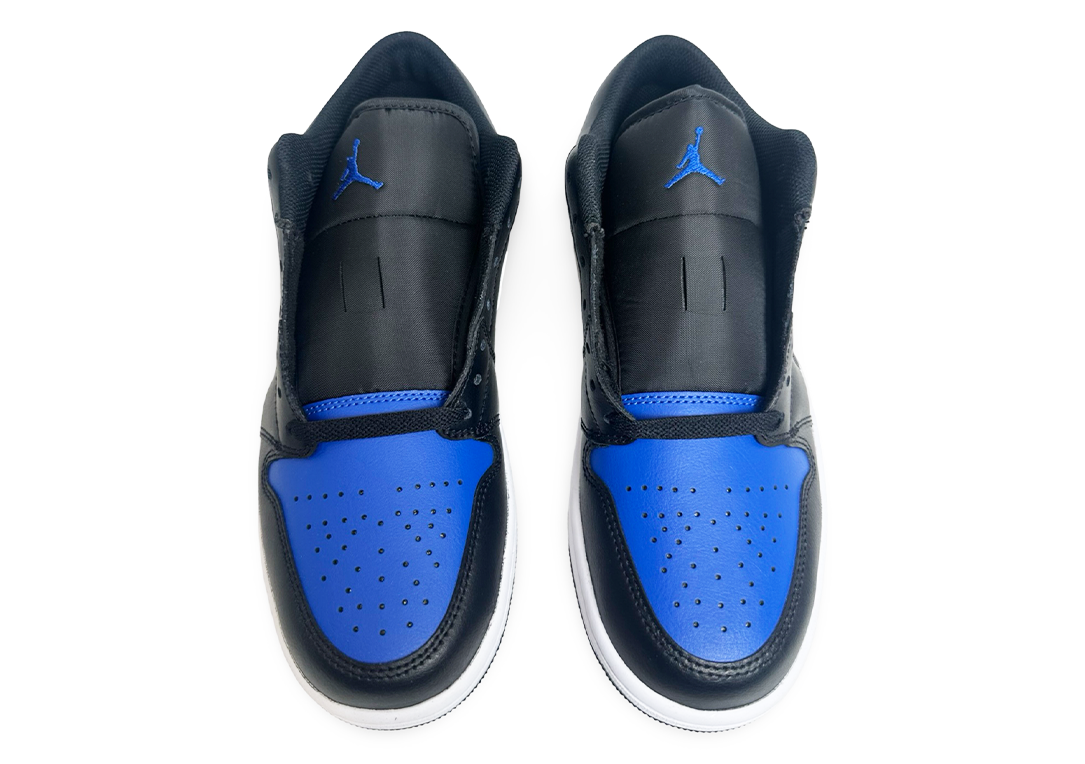 Jordan 1 Low Black Royal Toe