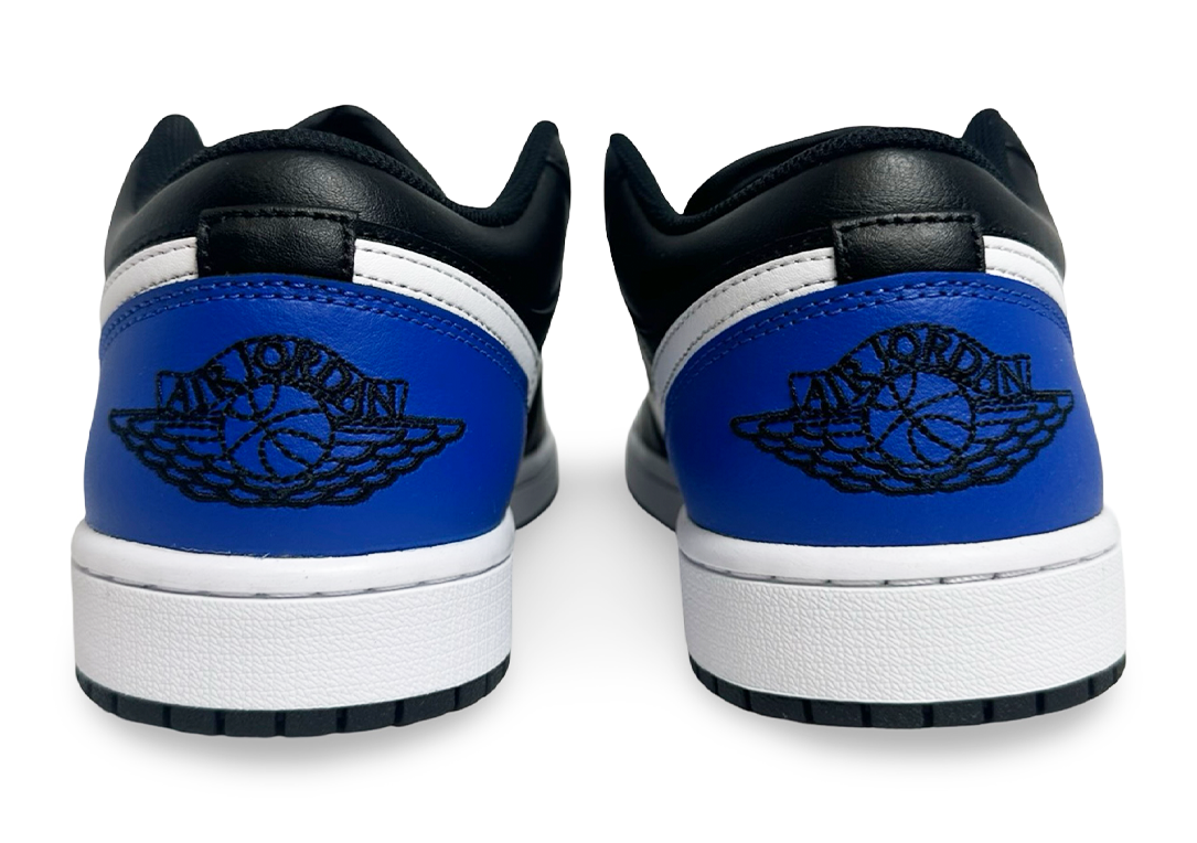 Jordan 1 Low Black Royal Toe
