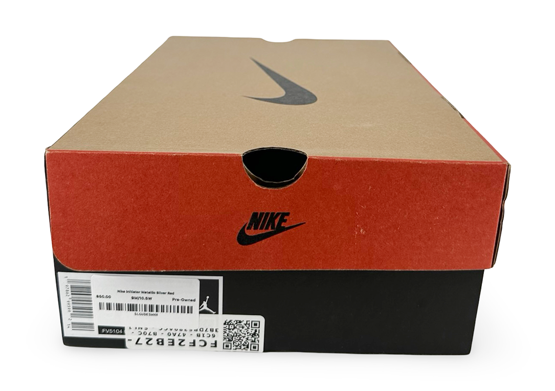 Nike Initiator Metallic Silver Red