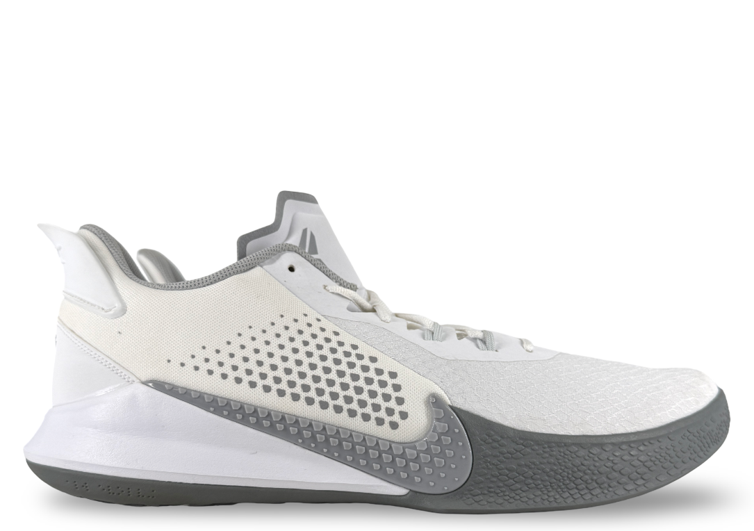 Nike Mamba Fury Black White Smoke Grey