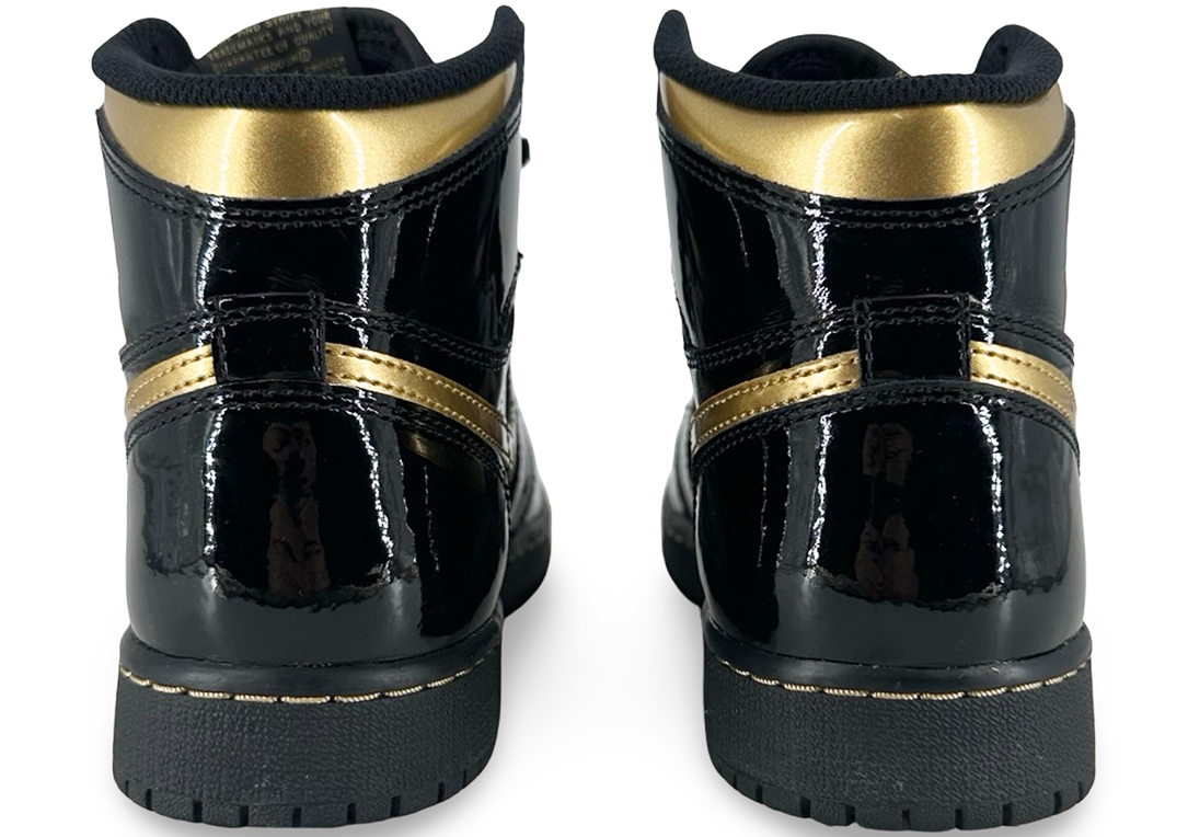 Jordan 1 Retro High Black Metallic Gold (2020) (GS)