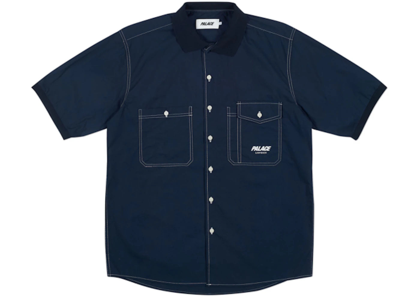 Palace P Collar Shirt Navy