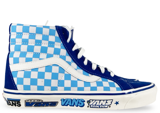 Vans Unisex Style 38 Sneakers Blue/White