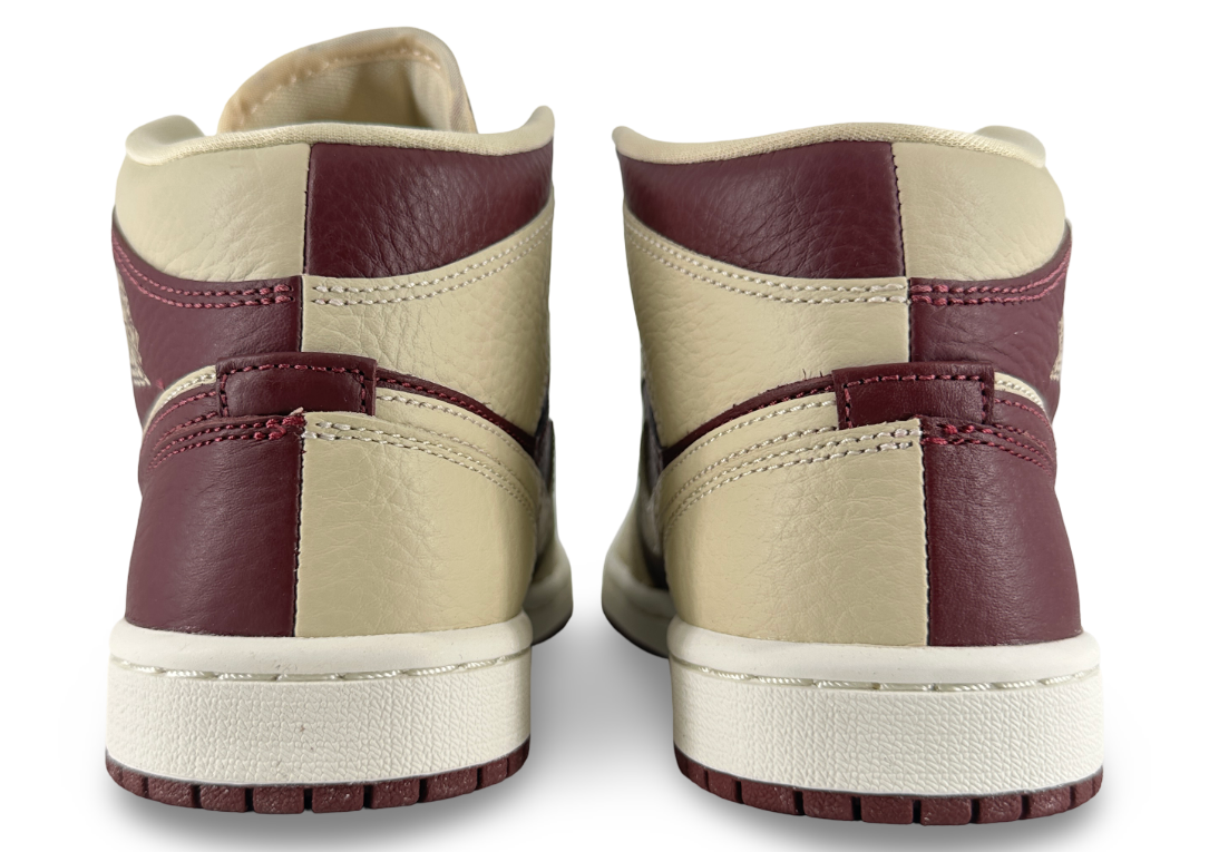 Jordan 1 Mid SE Split Beach Cherrywood Red (Women's)