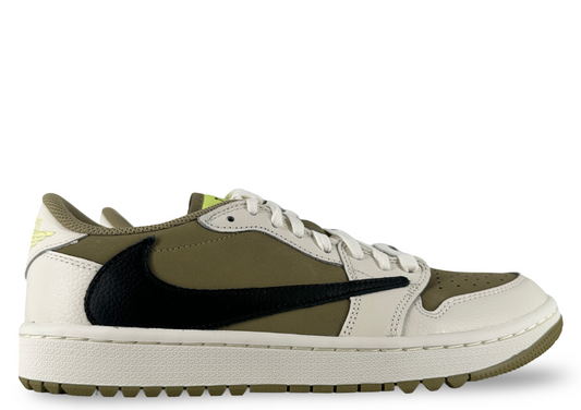 Jordan 1 Retro Low Golf Travis Scott Neutral Olive