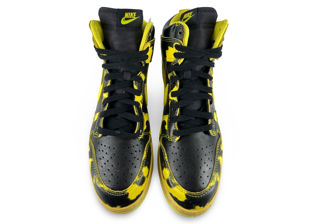 Nike Dunk High 1985 SP Yellow Acid Wash