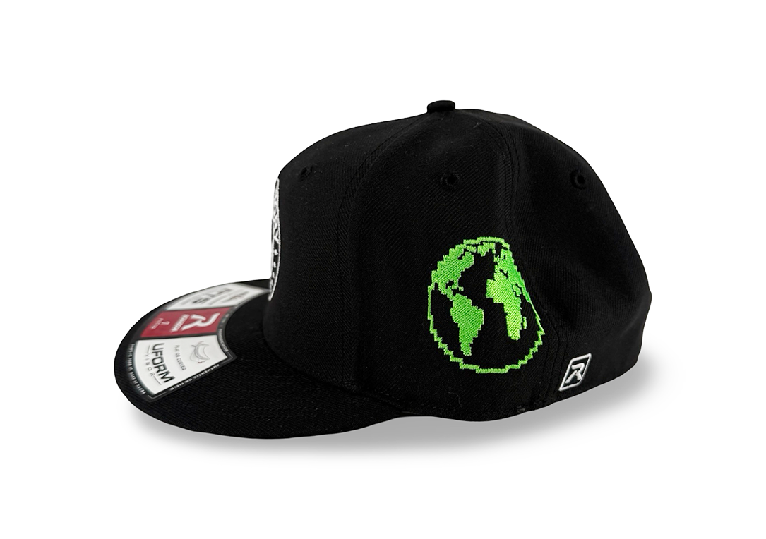 "LAB HAZ" FW25 Fitted Hat Black