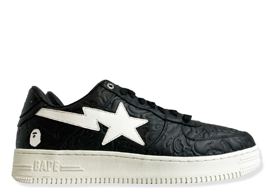 A Bathing Ape Bape Sta Low #3 Line Camo Black
