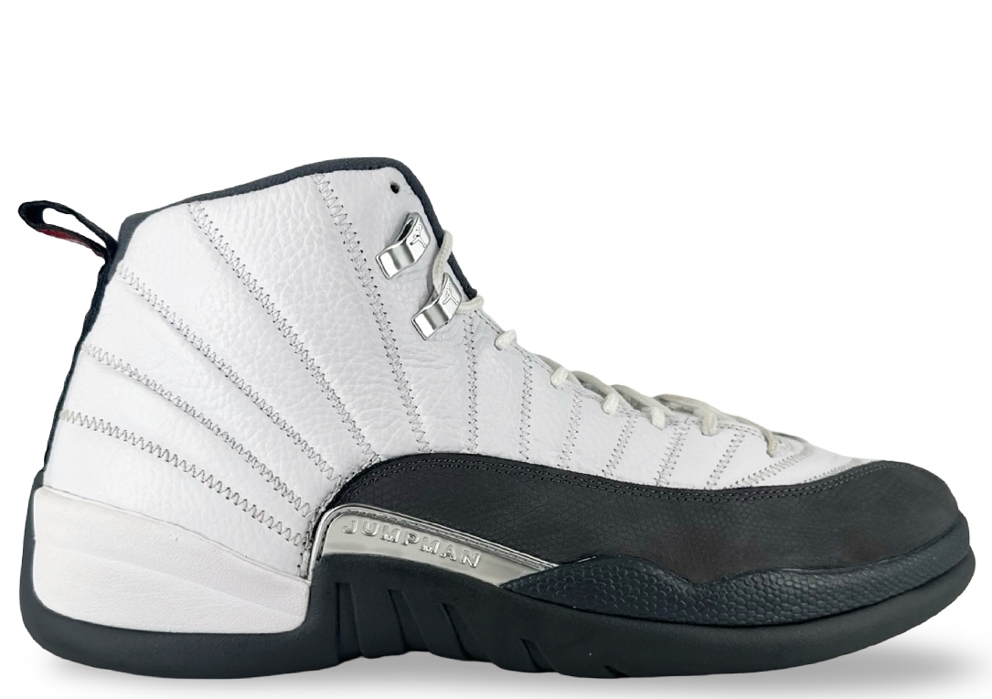 Jordan 12 Retro White Dark Grey
