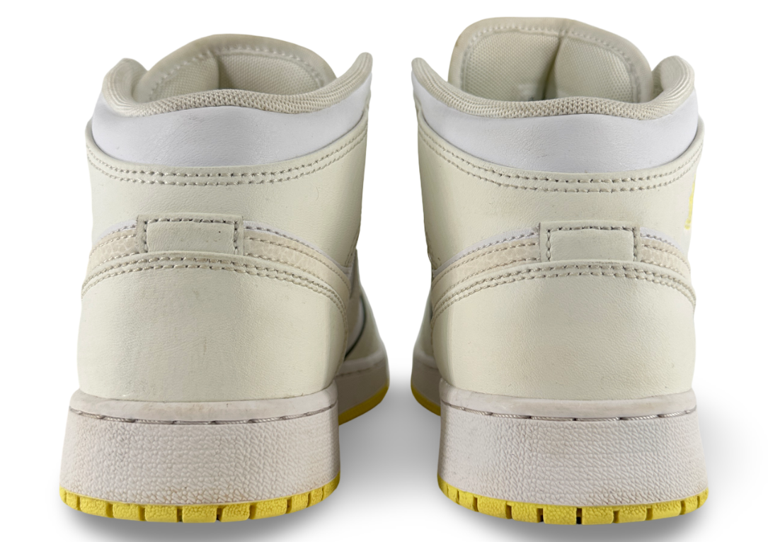 Jordan 1 Mid Sail Light Laser Orange (GS)