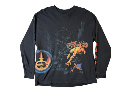 Cactus Jack by Travis Scott Utopia Circus Maximus Sound Long-Sleeve Tee 'Black'