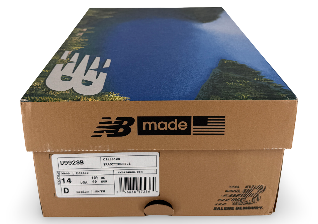 New Balance 992 MiUSA Salehe Bembury Calm Be The Crater