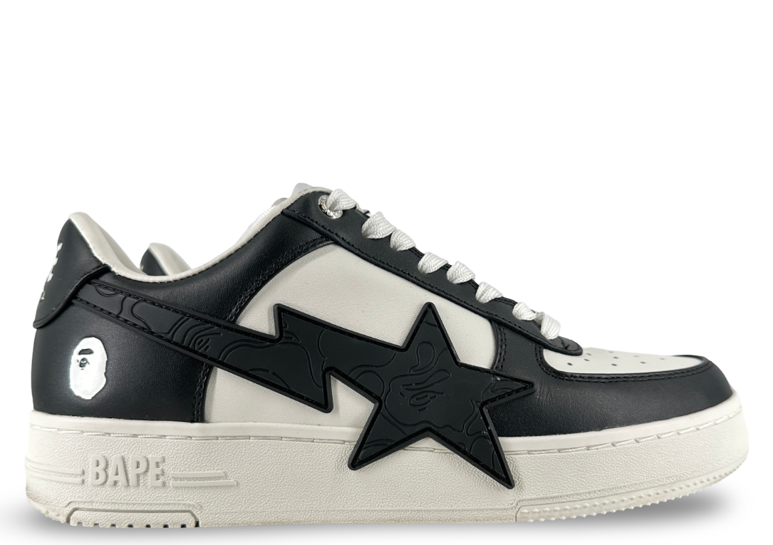 A Bathing Ape Bape Sta OS #2 M2 Black White