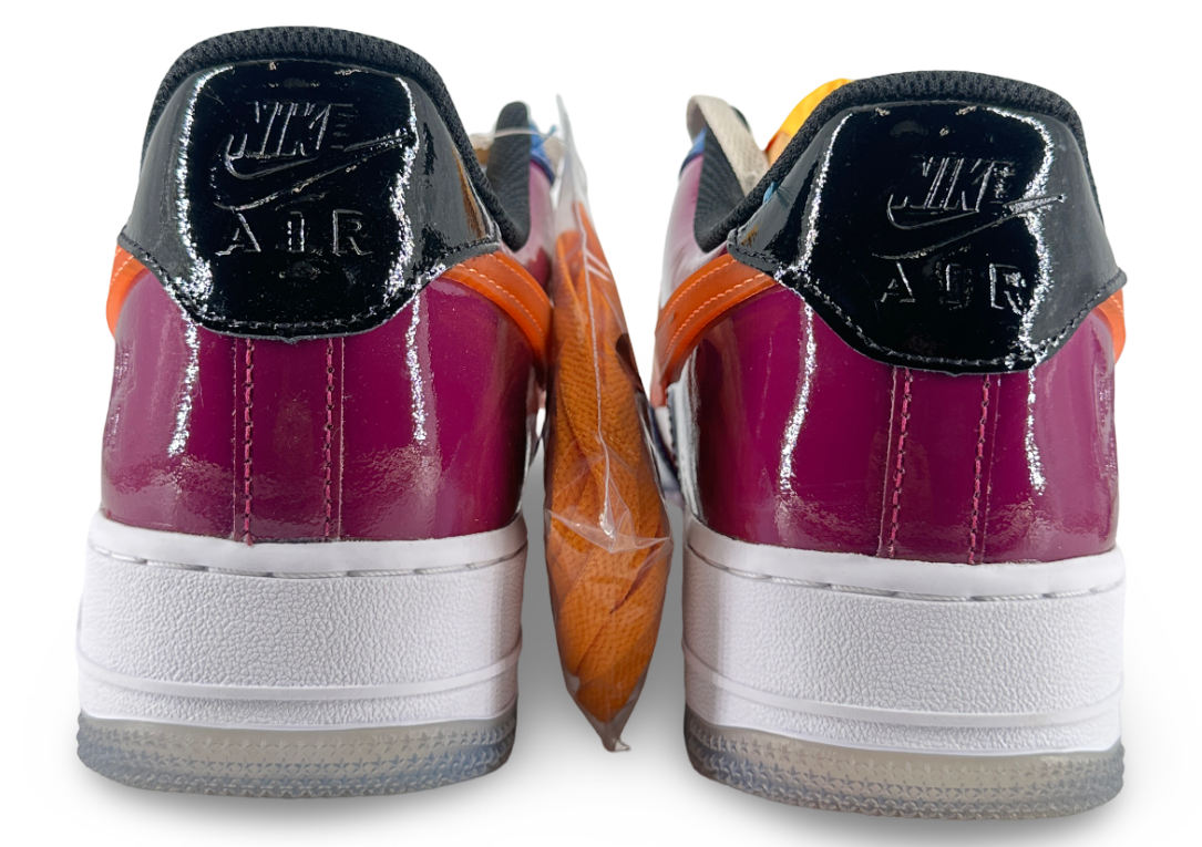 Nike Air Force 1 Low SP Undefeated Multi-Patent Total Orange
