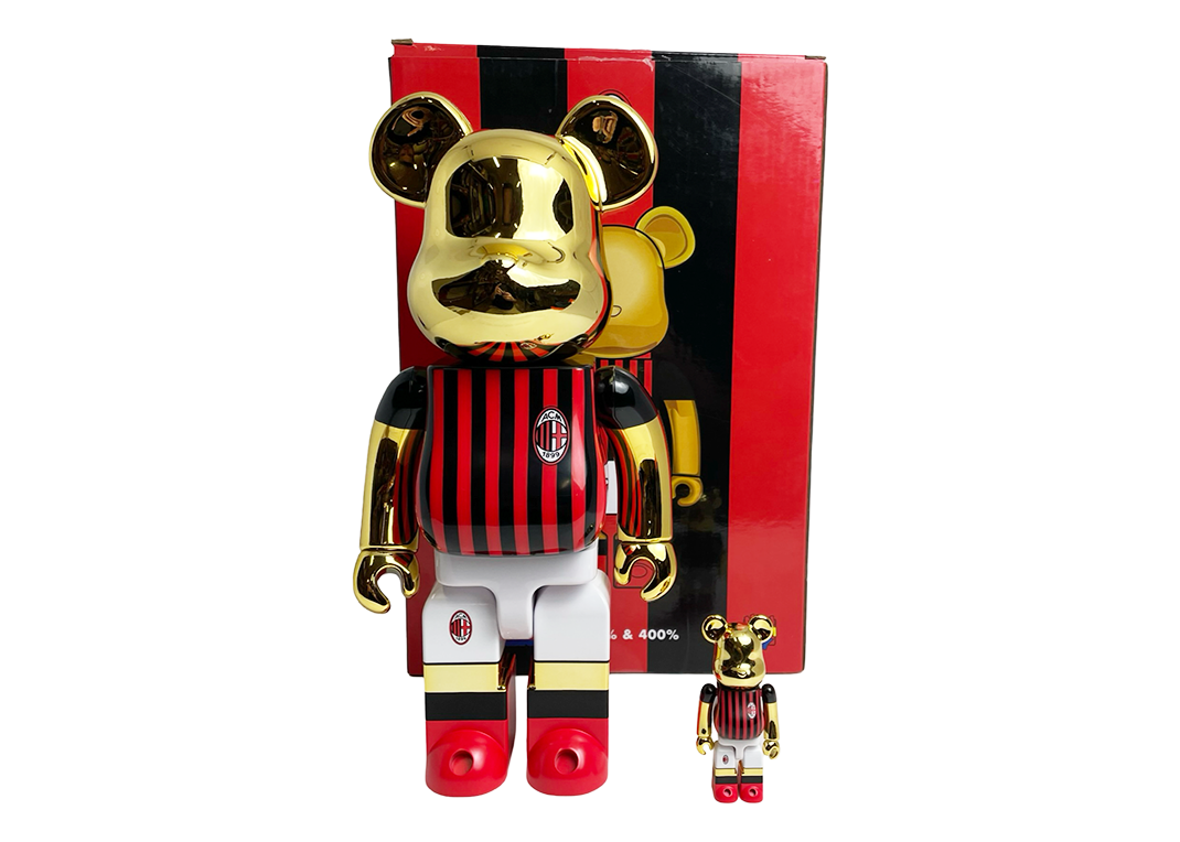 BE@RBRICK AC Milan 100% & 400% - 2 PIECE SET