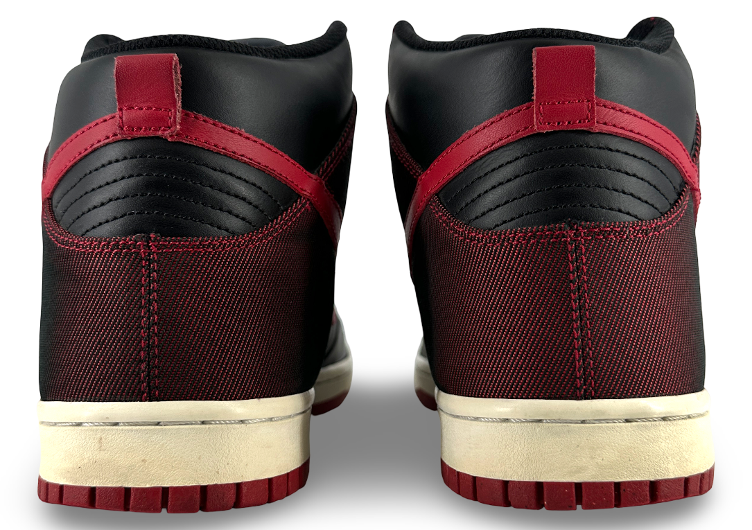 Nike Dunk High Black Red