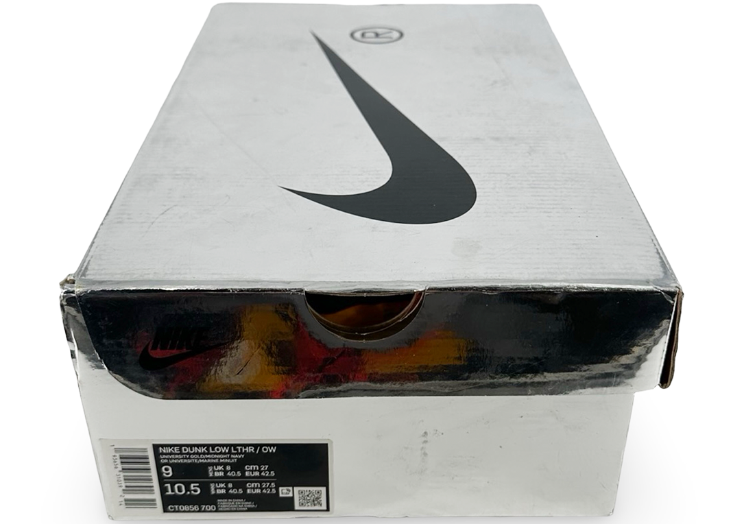 Nike Dunk Low Off-White University Gold