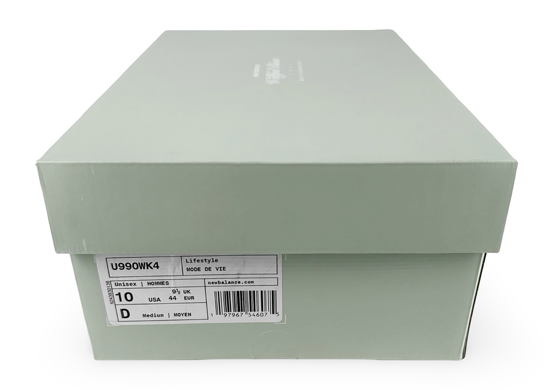 New Balance 990v4 MiUSA The Whitaker Group Willful Bias