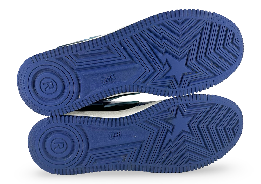 A Bathing Ape Bape Sta Blue Gradation