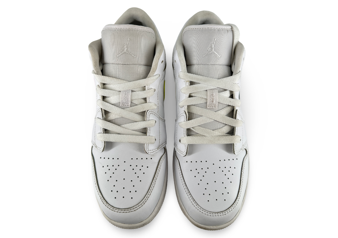 Jordan 1 Low White Neon (GS)