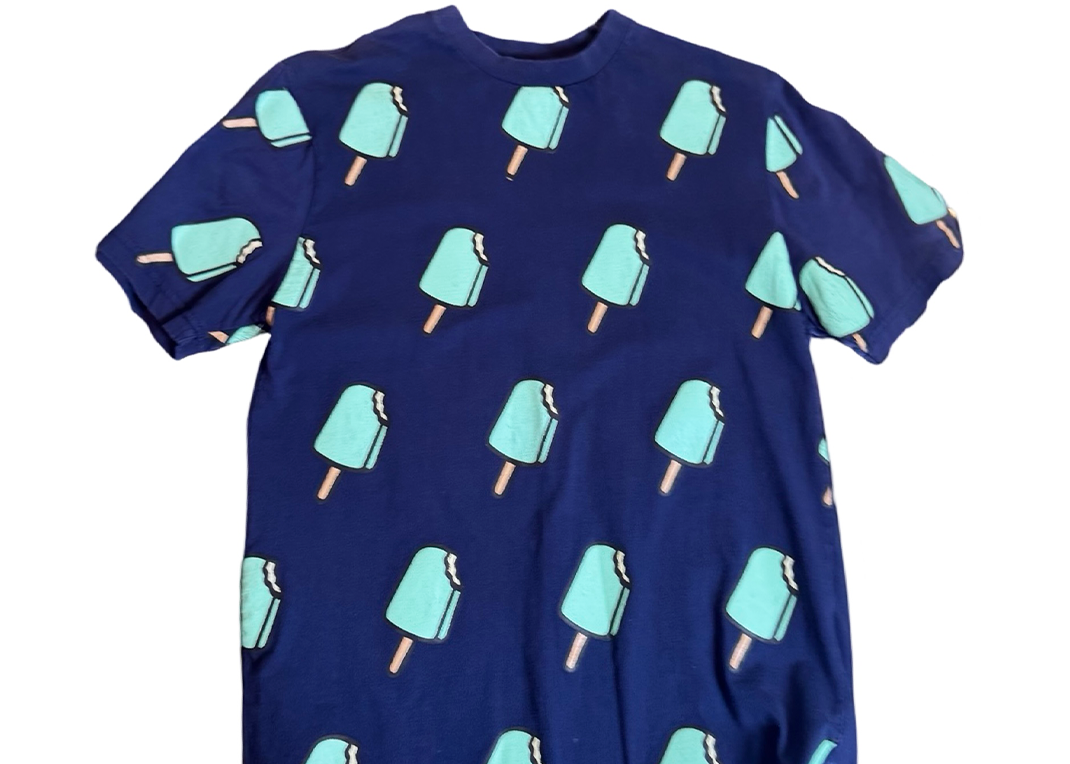 IceCream Tee blue/green