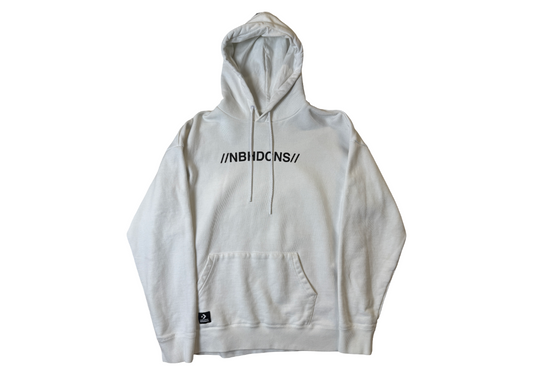 Neighborhood x Converse Hoodie White